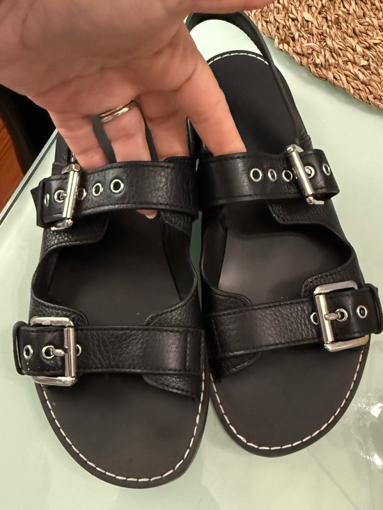 Madewell Shoes - Madewell Women’s Black Buckle Strap Sandals
